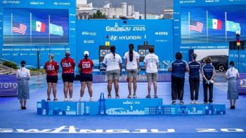 México gana medalla de oro por primera vez en Campeonato Mundial de Tiro con Arco (Video)