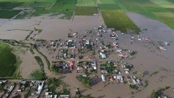 Comunidades enteras y fraccionamientos bajo el agua en Durango por las lluvias