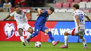Con agónico gol Italia vence 5-4 a Israel en partido clasificatorio para el Mundial 2026