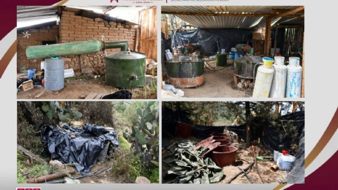 Hallan cuarto narcolaboratorio entre en Valle de Tulancingo y la Sierra de Tenango en Hidalgo
