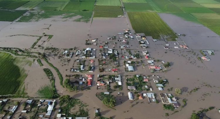 Comunidades enteras y fraccionamientos bajo el agua en Durango por las lluvias