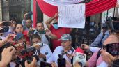 Foto ilustrativa de la nota titulada: Periodistas marchan en apoyo a Mary Jose Díaz Flores; exigen destitución del titular de la CEDH