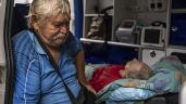 Foto ilustrativa de la nota titulada: Ataque con bomba planeadora rusa mata al menos a 24 jubilados que cobraban sus pensiones en Ucrania