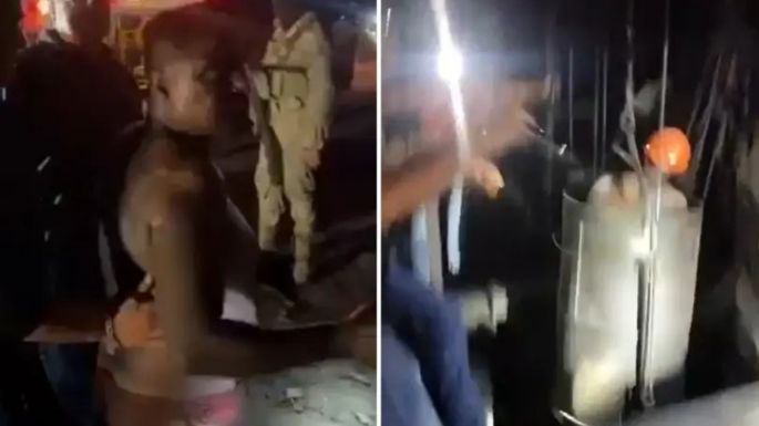 Rescatan con vida a los ocho mineros que estaban atrapados en pozo de carbón en Coahuila (Video)