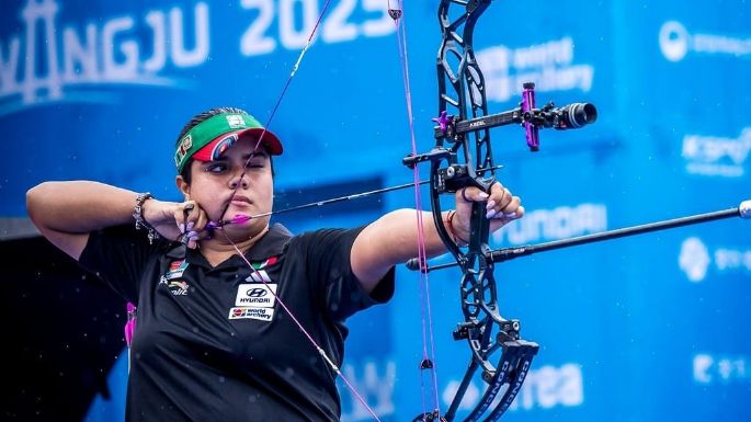 Andrea Becerra gana medalla de oro individual en Mundial de Tiro con Arco (Video)