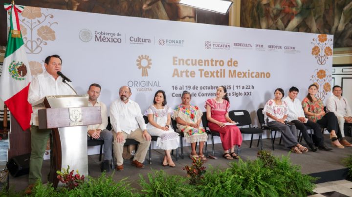 Yucatán recibirá el encuentro de arte textil más importante del país