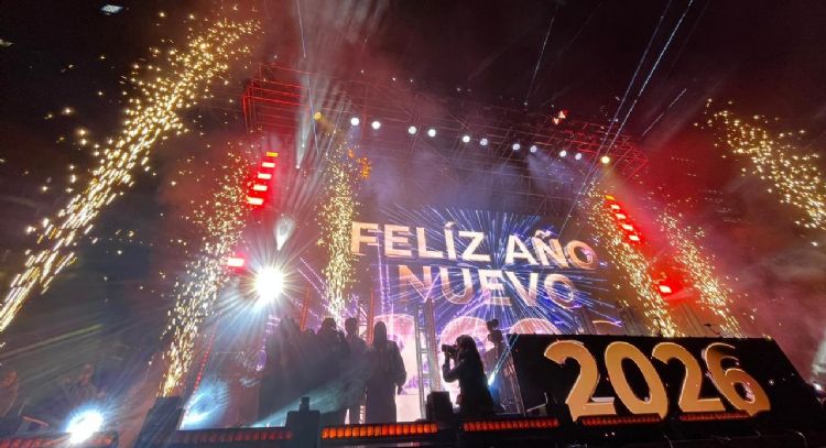 En CDMX 250 mil personas recibieron el Año Nuevo con masivo de música electrónica