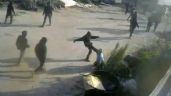 Foto ilustrativa de la nota titulada: Video muestra a hombres armados golpeando a palestino en la Cisjordania ocupada por Israel