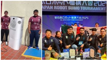 Alumnos del Conalep y TecNM de Tlalnepantla ganan concursos internacionales de innovación y robótica