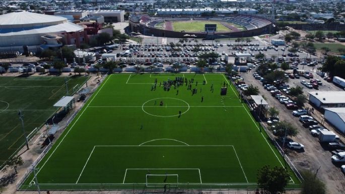 Tras décadas de abandono, Durazo recupera espacios deportivos de Hermosillo