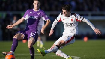 Milan extiende su racha invicta a 18 partidos tras empatar 1-1 con la Fiorentina