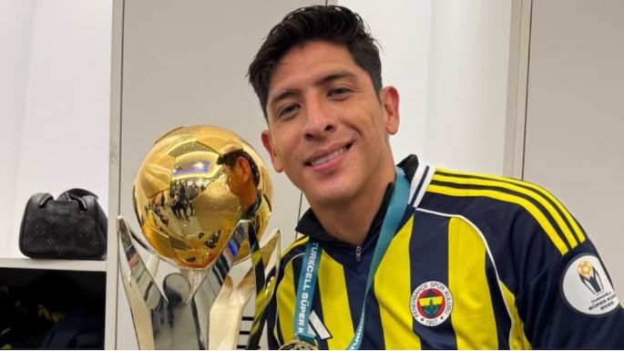 Edson Álvarez gana la Supercopa de Turquía con el Fenerbahce