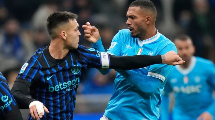 Empate 2-2 entre el Inter de Milán y Napoli deja abierta la carrera por el título de la Serie A