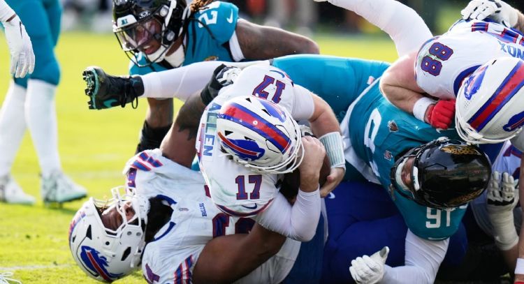 Los Bills vencen 27-24 a los Jags; es su primera victoria en playoffs como visitante en 33 años