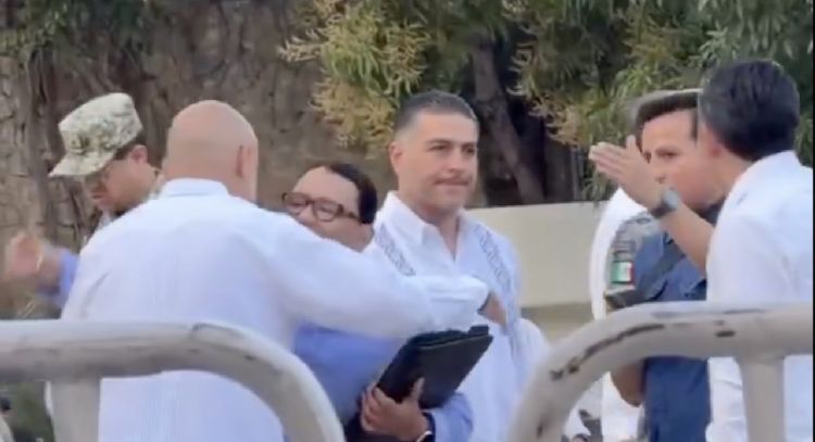 Esto dijo García Harfuch del supuesto “desaire” de Rosa Icela Rodríguez en Acapulco