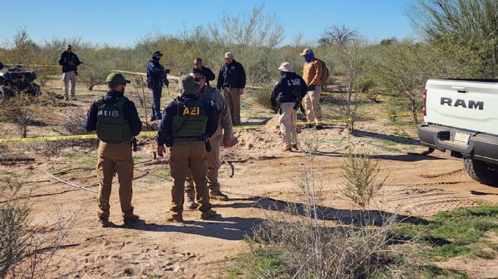Hallan nueve cuerpos en fosas clandestinas en reserva ecológica de Mexicali