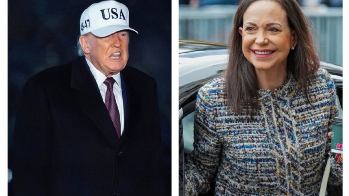 Trump se reunirá este jueves en la Casa Blanca con la opositora venezolana María Corina Machado