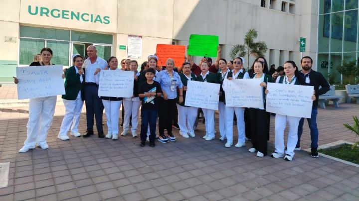 Trabajadores del Hospital General de Culiacán denuncian falta de pago por parte del IMSS Bienestar
