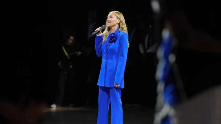 Aficionado grita "¡Dejen a Groenlandia en paz!" durante himno nacional de EU en partido de la NBA