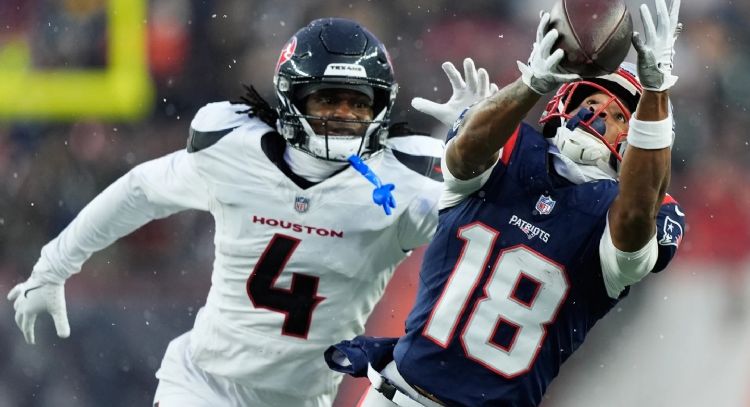 Los Patriots superan a los Texans 28-16 para avanzar al juego por el título de la AFC