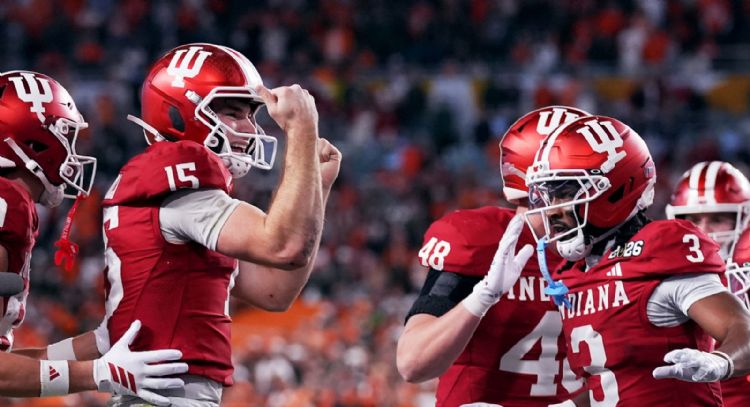 Indiana completa temporada invicta y gana su primer título nacional al derrotar a Miami