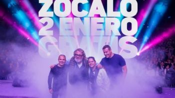 Los Amantes de Lola, Neptuna y La Barranca darán concierto gratis en el Zócalo capitalino