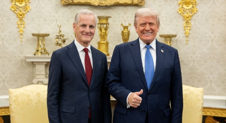 Trump dice a Noruega que no se siente obligado a “pensar en la paz” tras no recibir el Nobel