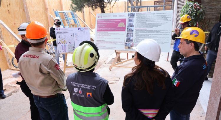 Brugada destinará 18 millones de pesos en rehabilitar edficicio afectado por explosión de gas