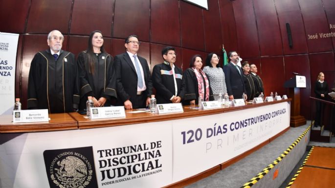 Magistrada Celia Maya reprocha críticas “infundadas” contra el nuevo Tribunal de Disciplina Judicial