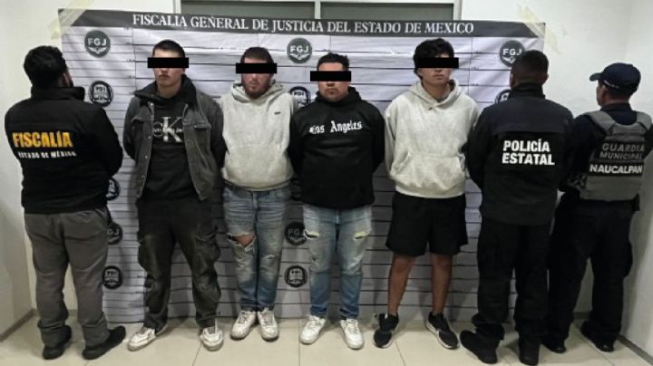 "Los Pantera", banda dedicada al robo de automóviles en Naucalpan fue desarticulada