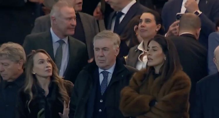 Captan a secretaria de Turismo y embajador de México en palco VIP durante partido del Real Madrid