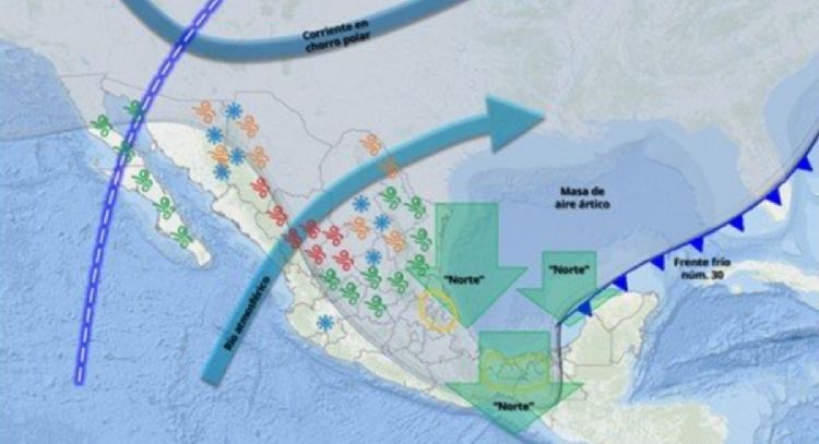 Activan plan de contingencia por llegada de tercera tormenta invernal en Coahuila
