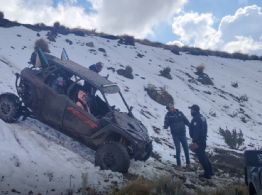 Detienen sujeto por manejar vehículo Razer en zona protegida del Nevado de Toluca