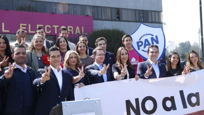 PAN se dice dispuesto a la resistencia civil pacífica contra la reforma electoral