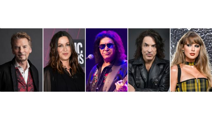Taylor Swift, Alanis Morissette e integrantes de Kiss ingresan al Salón de la Fama de Compositores