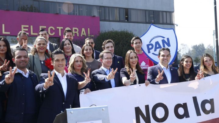 PAN se dice dispuesto a la resistencia civil pacífica contra la reforma electoral