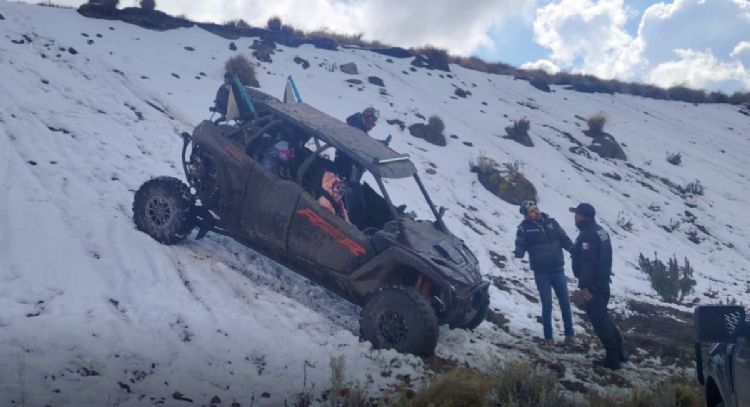 Detienen sujeto por manejar vehículo Razer en zona protegida del Nevado de Toluca