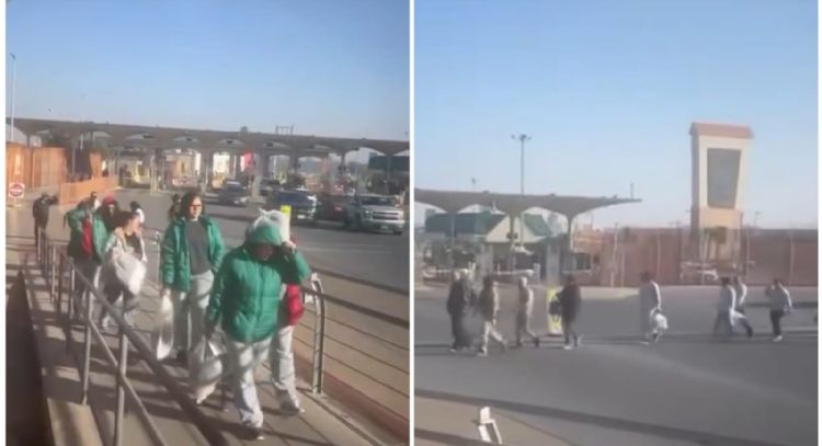 Cerca de 100 personas son deportadas por ICE en cruce fronterizo de Hidalgo-Reynosa