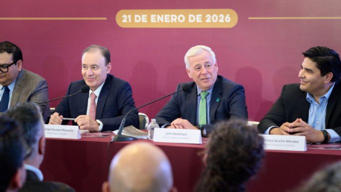 Gobernador Durazo concreta acuerdo de financiamiento para infraestructura sostenible en Sonora