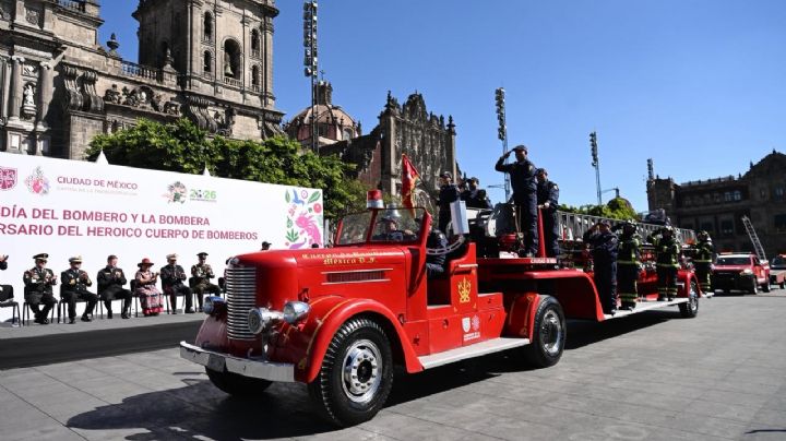 Brugada encabeza la primera celebración del Día de la Bombera y el Bombero
