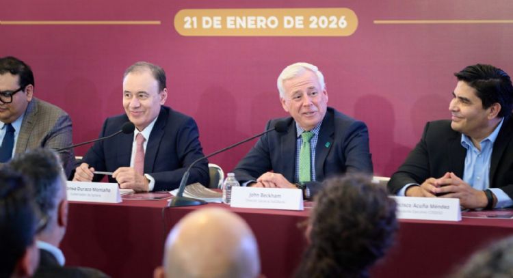 Gobernador Durazo concreta acuerdo de financiamiento para infraestructura sostenible en Sonora