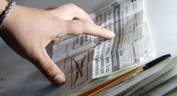 Aventaja la continuidad de Salomón Jara en consulta de revocación de mandato en Oaxaca