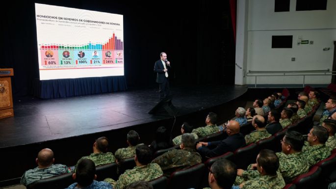 Reconoce Colegio de la Defensa Nacional a Gobernador Durazo por resultados del Plan Sonora