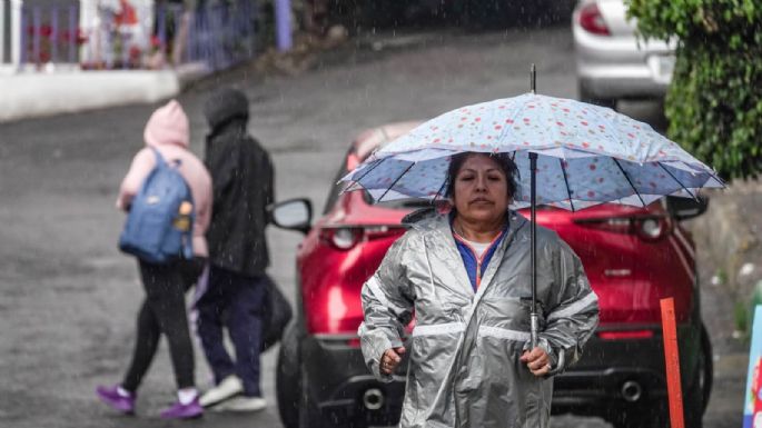 Lluvias y vientos fuertes el martes por la masa de aire ártico; frío intenso en estas entidades