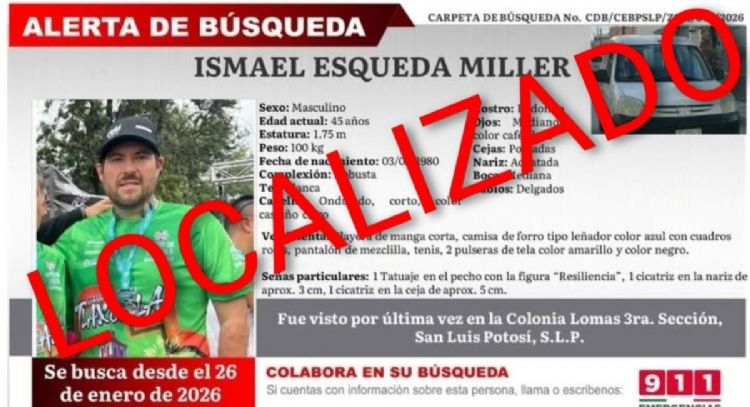 Localizan con vida a nieto de Lucha Villa tras haber sido reportado como desaparecido en SLP