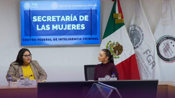 Secretaría de las Mujeres y FGR compartirán inteligencia para identificar a agresores de mujeres