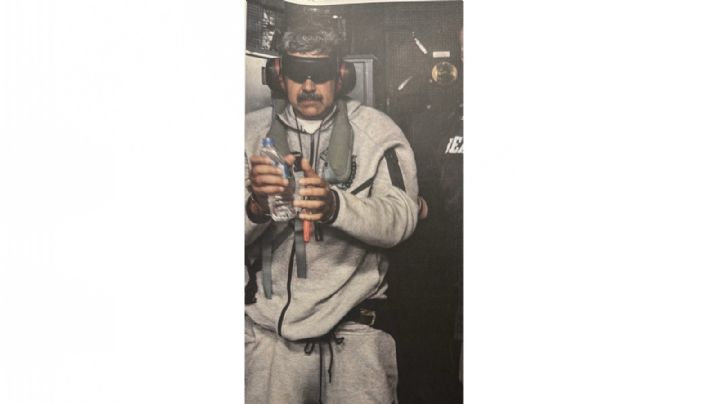 Trump comparte primera imagen de Maduro detenido tras operación militar en Venezuela