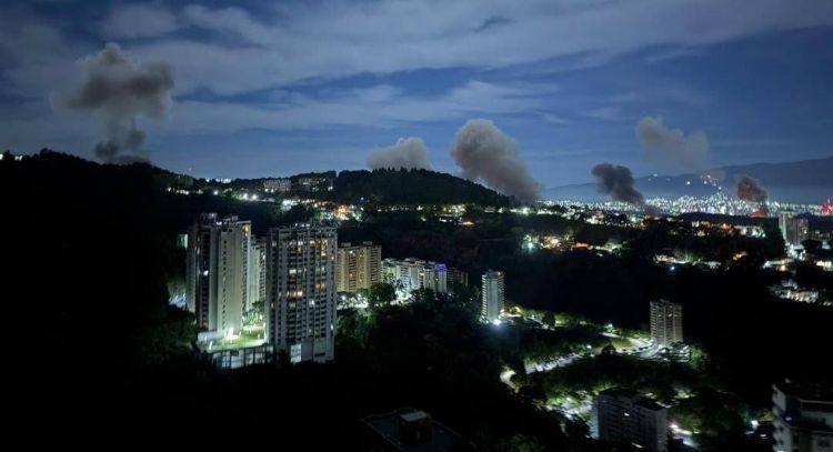 Bombardeos y sobrevuelos sobre Caracas: esto es lo que se sabe