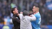 Foto ilustrativa de la nota titulada: Napoli vence 2-0 a la Lazio, pero el partido acaba en caos con tres tarjetas rojas (Video)