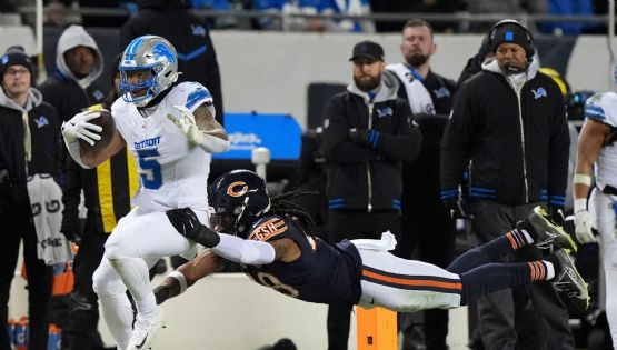 Lions vencen a los Bears rumbo a playoffs con gol de campo de 42 yardas de Bates